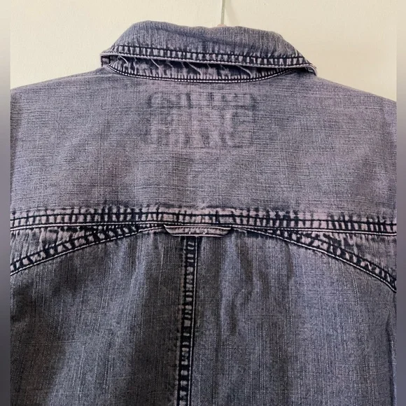 We The Free Purple Button Down Shirt - Picture 9 of 10